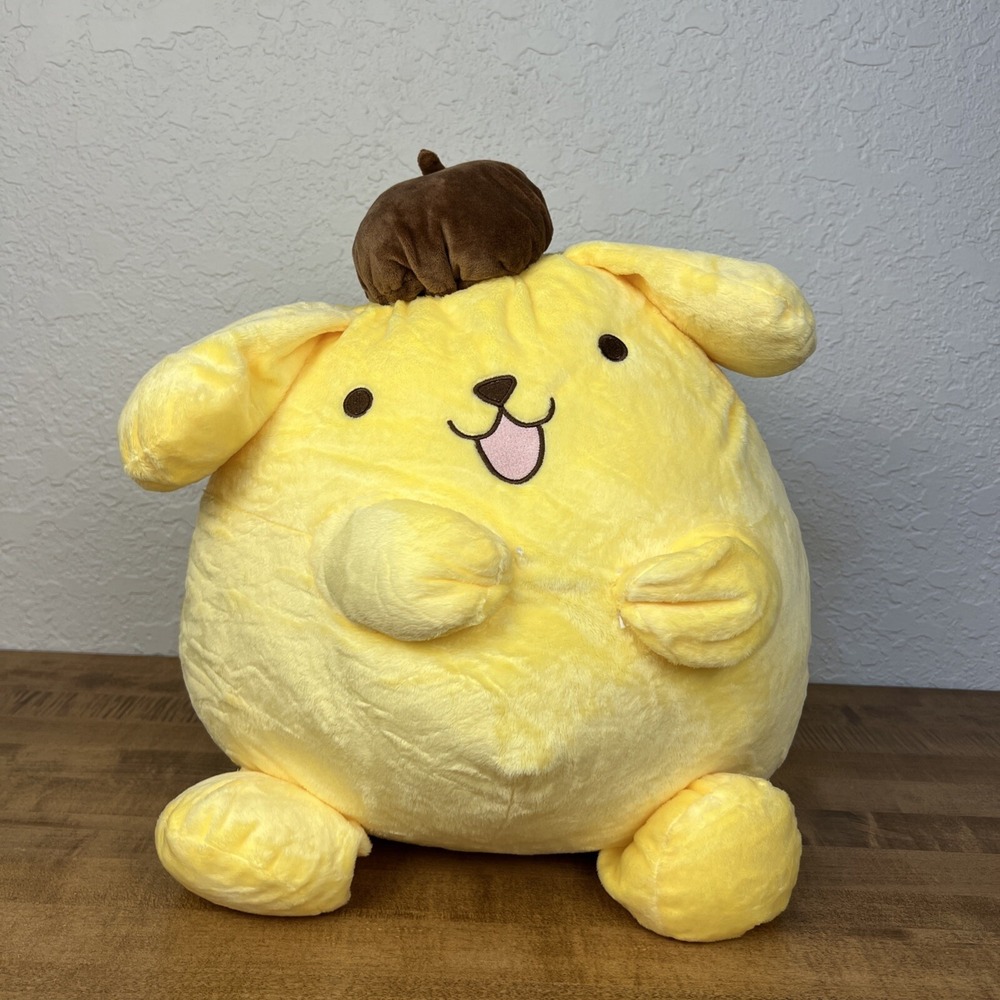 Sanrio Chubby Pom Pom Purin Plush Toy Stuffed Anime Soft Hug 2022